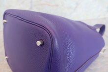 画像をギャラリービューアに読み込む, HERMES/エルメス ピコタンロックMM トリヨンクレマンス アイリス □N刻印 ハンドバッグ 700070302