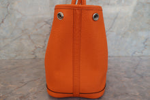 將圖片載入圖庫檢視器 HERMES/エルメス ガーデンパーティTPM ネゴンダ オレンジ □N刻印 トートバッグ 700090077