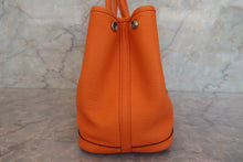 將圖片載入圖庫檢視器 HERMES/エルメス ガーデンパーティTPM ネゴンダ オレンジ □N刻印 トートバッグ 700090077