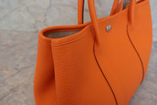 將圖片載入圖庫檢視器 HERMES/エルメス ガーデンパーティTPM ネゴンダ オレンジ □N刻印 トートバッグ 700090077