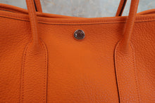 將圖片載入圖庫檢視器 HERMES/エルメス ガーデンパーティTPM ネゴンダ オレンジ □N刻印 トートバッグ 700090077