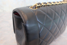 画像をギャラリービューアに読み込む, CHANEL/シャネル ダイアナマトラッセチェーンショルダーバッグ ラムスキン ブラック/ゴールド金具 ショルダーバッグ 800020113