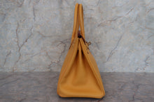 Load image into Gallery viewer, HERMES BIRKIN 30 Graine Couchevel leather Jaune □C Engraving Hand bag 700110175