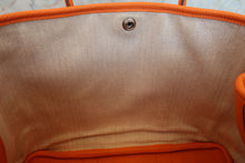 將圖片載入圖庫檢視器 HERMES/エルメス ガーデンパーティTPM ネゴンダ オレンジ □N刻印 トートバッグ 700090077
