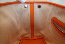 將圖片載入圖庫檢視器 HERMES/エルメス ガーデンパーティTPM ネゴンダ オレンジ □N刻印 トートバッグ 700090077