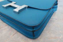 画像をギャラリービューアに読み込む, HERMES/エルメス コンスタンス3 24 ヴォーエプソン ブルーイズミール □R刻印 ショルダーバッグ 700100095