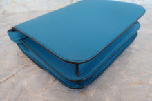 画像をギャラリービューアに読み込む, HERMES/エルメス コンスタンス3 24 ヴォーエプソン ブルーイズミール □R刻印 ショルダーバッグ 700100095