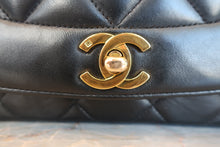 画像をギャラリービューアに読み込む, CHANEL/シャネル ダイアナマトラッセチェーンショルダーバッグ ラムスキン ブラック/ゴールド金具 ショルダーバッグ 800020113