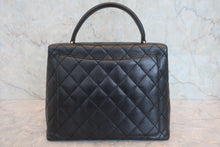将图片加载到图库查看器,CHANEL/香奈儿 CF 梯形 手提包 荔枝皮 Black/Gold hadware(黑色/金色金属) 手提包 800030127