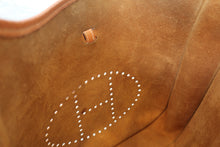 Load image into Gallery viewer, HERMES EVELYNE 2PM Graine Couchevel leather Cognac □H Engraving Shoulder bag 800090191
