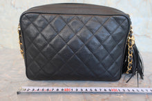 画像をギャラリービューアに読み込む, CHANEL/シャネル マトラッセフリンジチェーンショルダーバッグ キャビアスキン ブラック/ゴールド金具 ショルダーバッグ 800020096