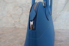 画像をギャラリービューアに読み込む, HERMES/エルメス ボリード27 ヴォーエプソン ブルーザンジバル Z刻印 ショルダーバッグ 700080048