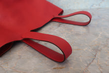 将图片加载到图库查看器,HERMES PICOTIN LOCK MM Clemence leather Rouge casaque X刻印 Hand bag 700100141