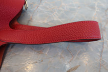 将图片加载到图库查看器,HERMES PICOTIN LOCK MM Clemence leather Rouge casaque X刻印 Hand bag 700100141