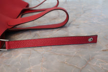 将图片加载到图库查看器,HERMES PICOTIN LOCK MM Clemence leather Rouge casaque X刻印 Hand bag 700100141