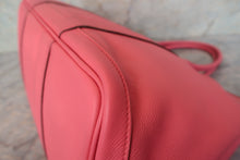 将图片加载到图库查看器,HERMES GARDEN PARTY PM Epsom leather Rose azalee X刻印 Tote bag 700120183
