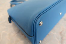 画像をギャラリービューアに読み込む, HERMES/エルメス ボリード27 ヴォーエプソン ブルーザンジバル Z刻印 ショルダーバッグ 700080048