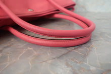 将图片加载到图库查看器,HERMES GARDEN PARTY PM Epsom leather Rose azalee X刻印 Tote bag 700120183