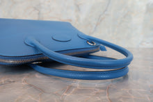 画像をギャラリービューアに読み込む, HERMES/エルメス ボリード27 ヴォーエプソン ブルーザンジバル Z刻印 ショルダーバッグ 700080048