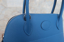 画像をギャラリービューアに読み込む, HERMES/エルメス ボリード27 ヴォーエプソン ブルーザンジバル Z刻印 ショルダーバッグ 700080048