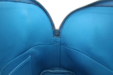 画像をギャラリービューアに読み込む, HERMES/エルメス ボリード27 ヴォーエプソン ブルーザンジバル Z刻印 ショルダーバッグ 700080048