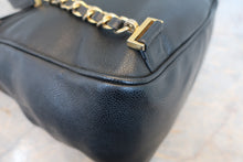 将图片加载到图库查看器,CHANEL/香奈儿 经典双C 链背包 荔枝皮 Black/Gold hadware(黑色/金色金属) 背包 800030106