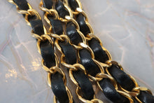 画像をギャラリービューアに読み込む, CHANEL/シャネル マドモアゼルチェーンショルダーバッグ ラムスキン ブラック/ゴールド金具 ショルダーバッグ 800020107