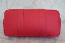 将图片加载到图库查看器,HERMES GARDEN PARTY PM Negonda leather Rouge casaque □Q刻印 Tote bag 700120185