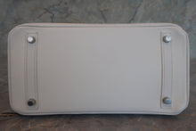 画像をギャラリービューアに読み込む, HERMES/エルメス バーキン30 ヴォーエプソン ホワイト □L刻印 ハンドバッグ 700040012