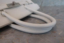 画像をギャラリービューアに読み込む, HERMES/エルメス バーキン30 ヴォーエプソン ホワイト □L刻印 ハンドバッグ 700040012