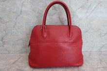 画像をギャラリービューアに読み込む, HERMES/エルメス ボリード31 トリヨンクレマンス ルージュガランス □O刻印 ショルダーバッグ 600050201