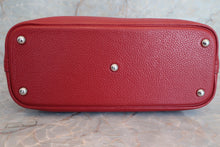 将图片加载到图库查看器,HERMES/BOLIDE 31 Clemence leather Rouge garance □O刻印 Shoulder bag 600050201