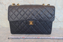 画像をギャラリービューアに読み込む, CHANEL/シャネル 中マトラッセシングルフラップチェーンショルダーバッグ キャビアスキン ネイビー/ゴールド金具 ショルダーバッグ 800020157