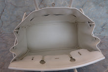 画像をギャラリービューアに読み込む, HERMES/エルメス バーキン30 ヴォーエプソン ホワイト □L刻印 ハンドバッグ 700040012