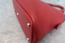 将图片加载到图库查看器,HERMES/BOLIDE 31 Clemence leather Rouge garance □O刻印 Shoulder bag 600050201