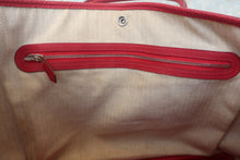 将图片加载到图库查看器,HERMES GARDEN PARTY PM Negonda leather Rouge casaque □Q刻印 Tote bag 700120185