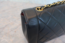 将图片加载到图库查看器,CHANEL/香奈儿 戴妃 CF 链条包 羊皮 Black/Gold hadware(黑色/金色金属) 肩背包 800050044