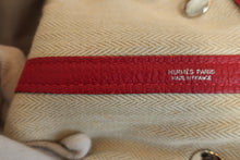 将图片加载到图库查看器,HERMES GARDEN PARTY PM Negonda leather Rouge casaque □Q刻印 Tote bag 700120185