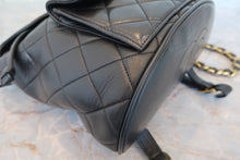 画像をギャラリービューアに読み込む, CHANEL/シャネル マトラッセチェーンリュック ラムスキン ブラック/ゴールド金具 リュック 800070058