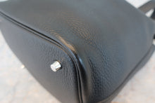 Load image into Gallery viewer, HERMES PICOTIN LOCK MM Clemence leather Black D Engraving Hand bag 800060038