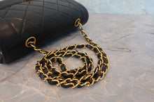 将图片加载到图库查看器,CHANEL/香奈儿 戴妃 CF 链条包 羊皮 Black/Gold hadware(黑色/金色金属) 肩背包 800050044