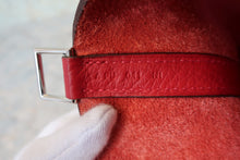 将图片加载到图库查看器,HERMES PICOTIN LOCK PM Clemence leather Rouge casaque A刻印 Hand bag 700100143