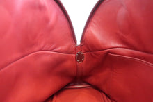 将图片加载到图库查看器,HERMES/BOLIDE 31 Clemence leather Rouge garance □O刻印 Shoulder bag 600050201