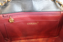 将图片加载到图库查看器,CHANEL/香奈儿 戴妃 CF 链条包 羊皮 Black/Gold hadware(黑色/金色金属) 肩背包 800050044