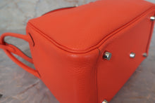 画像をギャラリービューアに読み込む, HERMES/エルメス リンディ26 トリヨンクレマンス オレンジポピー X刻印 ショルダーバッグ 700100134