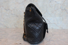 画像をギャラリービューアに読み込む, CHANEL/シャネル マトラッセチェーンリュック ラムスキン ブラック/ゴールド金具 リュック 800020151