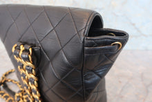 画像をギャラリービューアに読み込む, CHANEL/シャネル マトラッセチェーンリュック ラムスキン ブラック/ゴールド金具 リュック 800020151