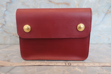 画像をギャラリービューアに読み込む, HERMES/エルメス ポシェットグリーン ボックスカーフ ルージュアッシュ □E刻印 ウエストポーチ 700050176