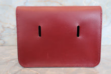 画像をギャラリービューアに読み込む, HERMES/エルメス ポシェットグリーン ボックスカーフ ルージュアッシュ □E刻印 ウエストポーチ 700050176