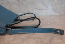 将图片加载到图库查看器,HERMES PICOTIN LOCK PM Clemence leather Blue jean □N刻印 Hand bag 800030156